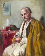 Man with a pipe