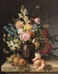 Still life with bouquet