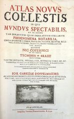 Atlas Novus Coelestis in quo Mundus Spectabilis