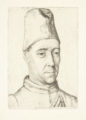 Portrét muža (podľa maľby renesančného maliara Dirka Boutsa)