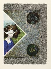 Ilustrácia k detskej knihe „Tri princezné v belasej skale“