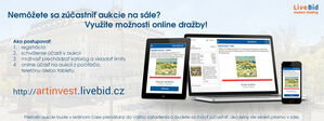 28. jesenná aukcia sa konala v nedeľu 28. novembra od 14 hod. naživo online na aukčnom portáli www.livebid.cz