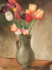 Zátišie s tulipánmi