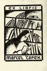 Ex libris Marcel Čapek