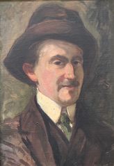 Portrét muža v klobúku