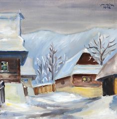 Zimná dedinka