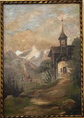 Alpský kostolík