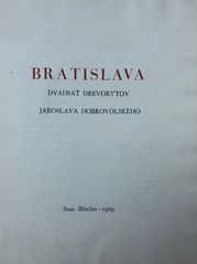 Bratislava (súbor 12 grafických listov z pôvodných 20)