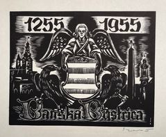 Emblém (z cyklu Banská Bystrica 1922-1955)